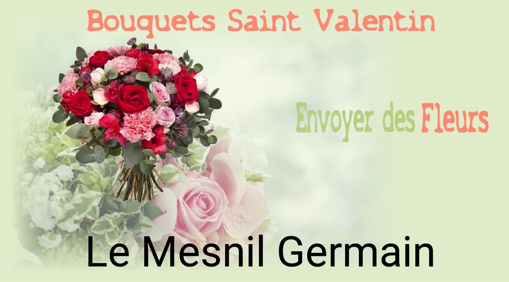 Roses de Saint-Valentin livrées à Le Mesnil-Germain